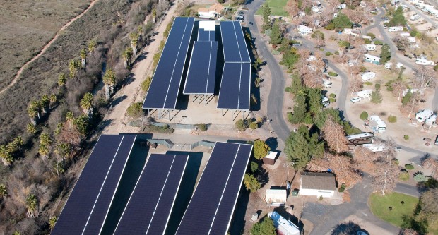 FOSHAY Electric Completes Santee Lakes Baja Car Ports 861 kW solar installation in Santee, CA